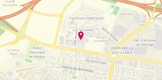 Plan de Carrefour Market, Rue Neuve, 95650 Puiseux-Pontoise
