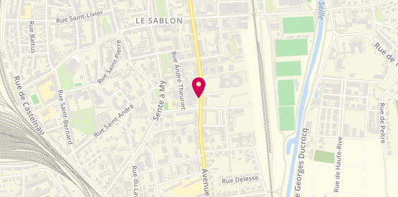 Plan de Ada Location, 151 avenue André Malraux, 57000 Metz