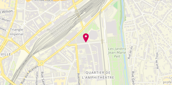 Plan de Hertz, Parvis du Centre Pompidou Avenue François Mitterrand, 57000 Metz