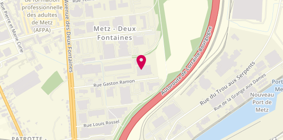 Plan de Location Damy, 4 Rue Gaston Ramon, 57050 Metz