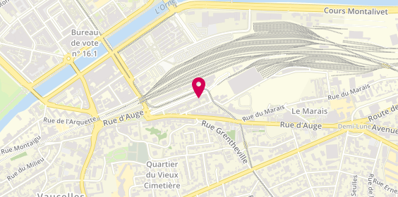 Plan de Avis Location Voiture - Caen, 44 place de la Gare, 14000 Caen