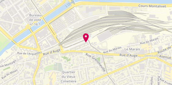 Plan de Enterprise Rent-A-Car/Citer, 52 place de la Gare, 14000 Caen