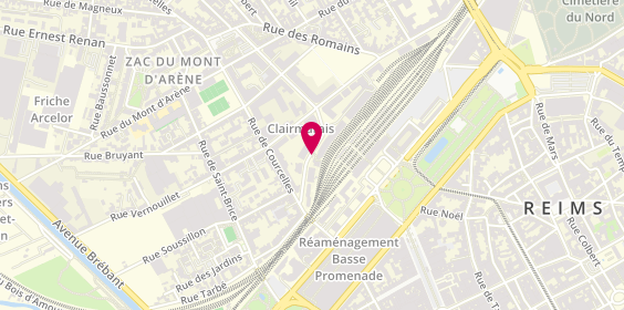 Plan de Sixt, 8 Rue André Pingat, 51100 Reims