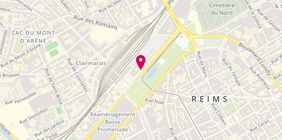 Plan de Lydo'Loc, Bât 2 Cour de la Gare 28 Boulevard Joffre, 51100 Reims