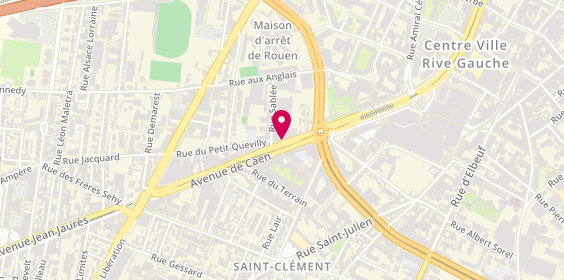 Plan de Avis Location Voitures, 32 avenue de Caen, 76000 Rouen