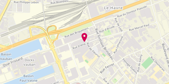 Plan de Hertz, 57 Rue de Fleurus, 76600 Le Havre