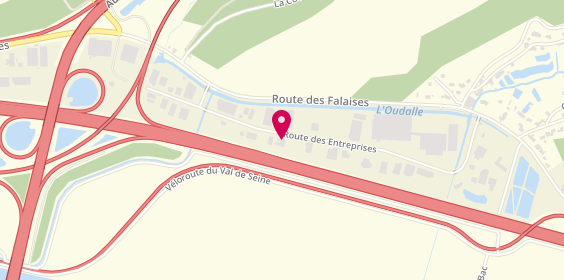 Plan de Sra Location le Havre, Zone Artisanale Rogerville
360 Route des Entreprises, 76430 Oudalle