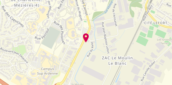 Plan de Ab Location, 255 avenue Carnot, 08000 Charleville-Mézières