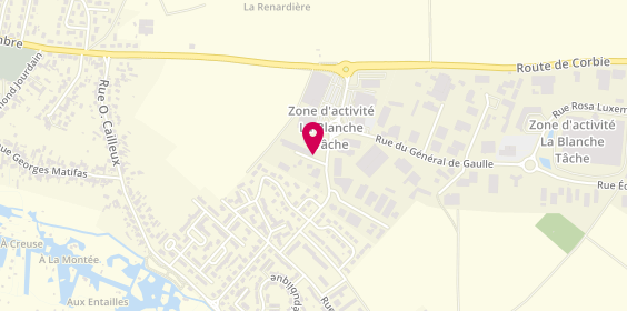 Plan de Hertz Location de Voitures - Hertz Location de Voitures - Amiens- Camon, Zone d'Activités de la Blanche Tâche
100 Rue Ambroise Croizat, 80450 Camon