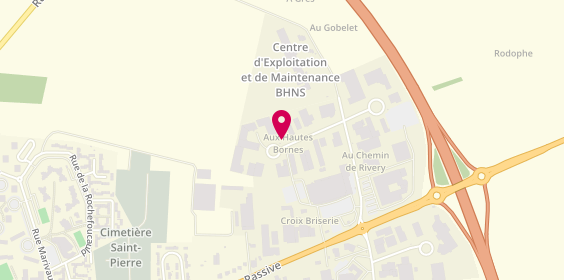 Plan de DLM Location, 8 Rue Hélène Boucher, 80136 Rivery