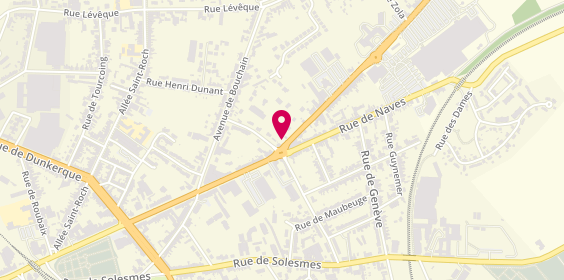 Plan de LCD Locations, 86 avenue de Valenciennes, 59400 Cambrai