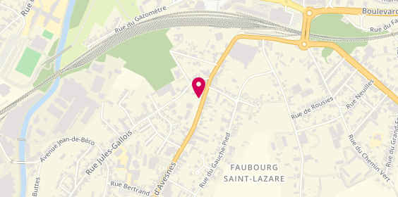 Plan de Europcar, 14 Route d'Avesnes, 59720 Louvroil