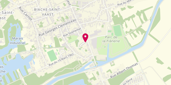 Plan de Courses U, 13 Résidence Foch, 62118 Biache-Saint-Vaast