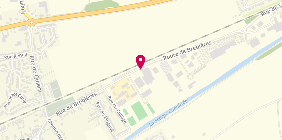 Plan de Sa DLM, Z.A du Tréhoult
Rue de Brebières, 62490 Vitry-en-Artois
