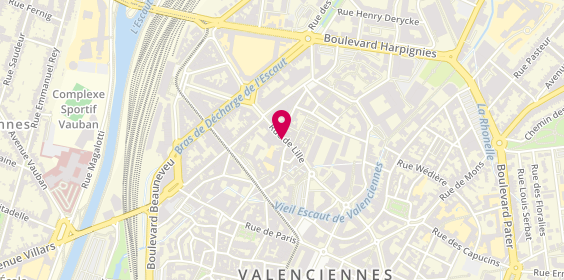 Plan de Enterprise Rent-A-Car / Citer, 119 Rue de Lille, 59300 Valenciennes