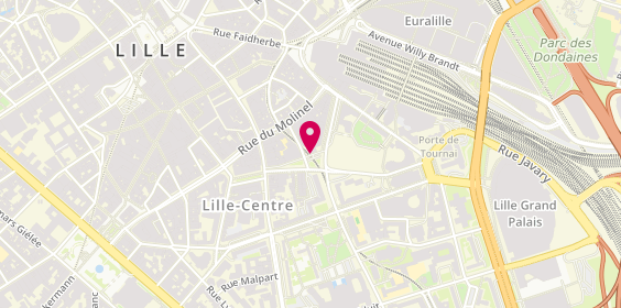 Plan de Rent Up - Location voiture Lille, 35 Rue Gustave Delory, 59000 Lille