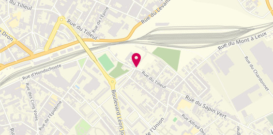 Plan de TS Location, 488 Rue Sapin Vert, 59200 Tourcoing